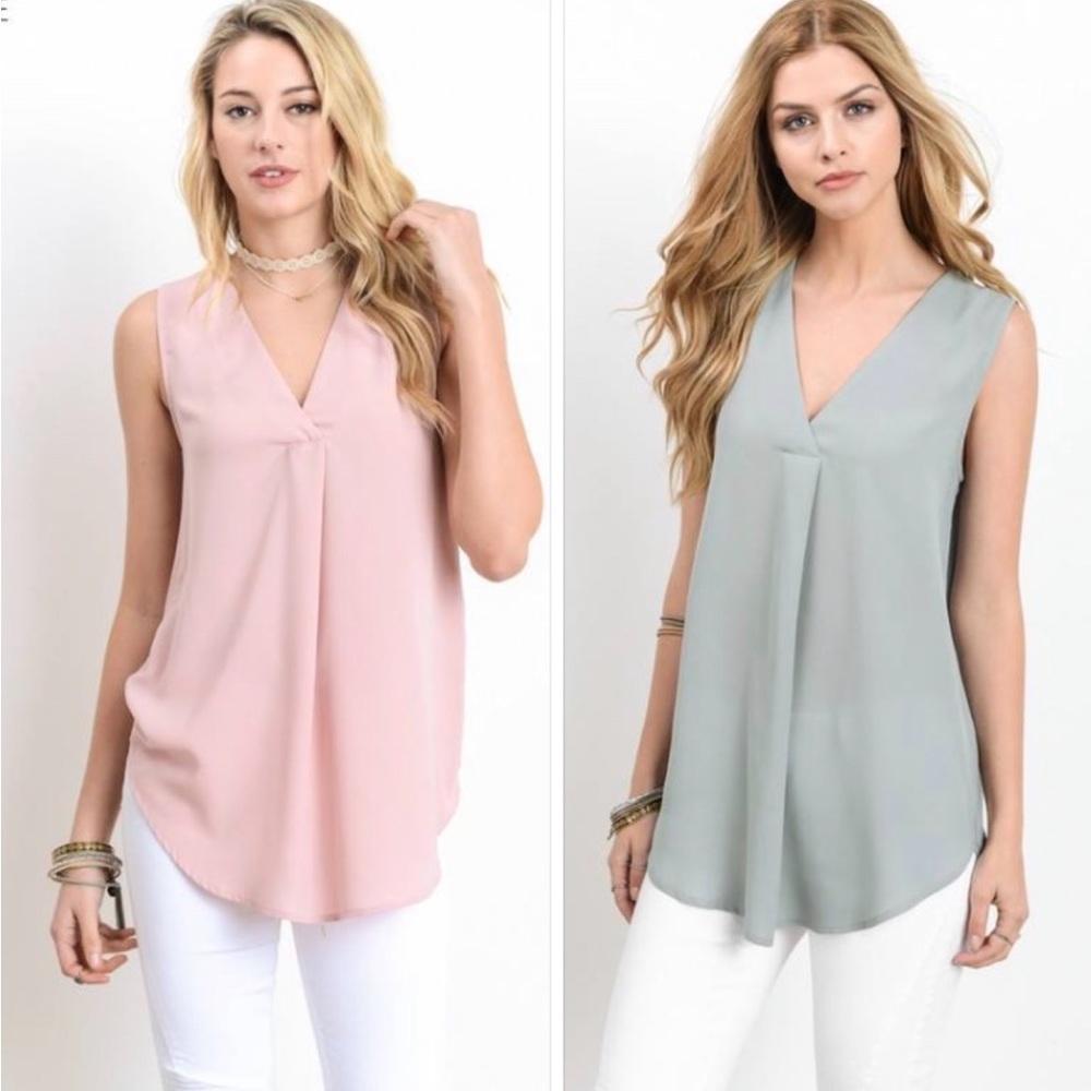 New favorite blouse size small soft mauve